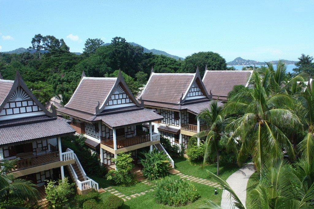 Thai Ayodhya Villa and Spa - вид на дома сверху