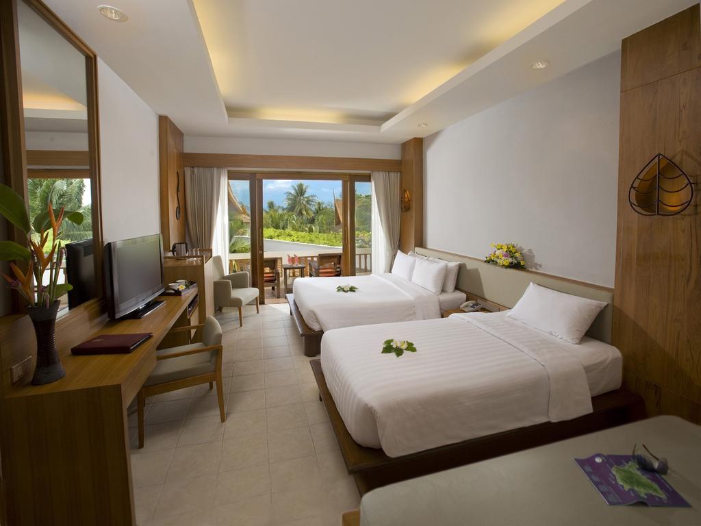 Thai House Beach Resort - номер с двумя кроватями