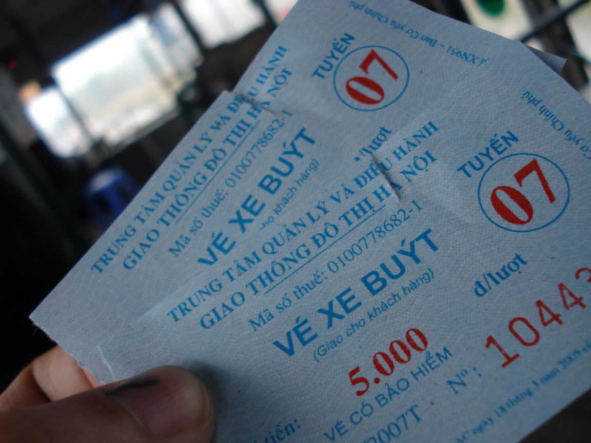 Автобусный билет