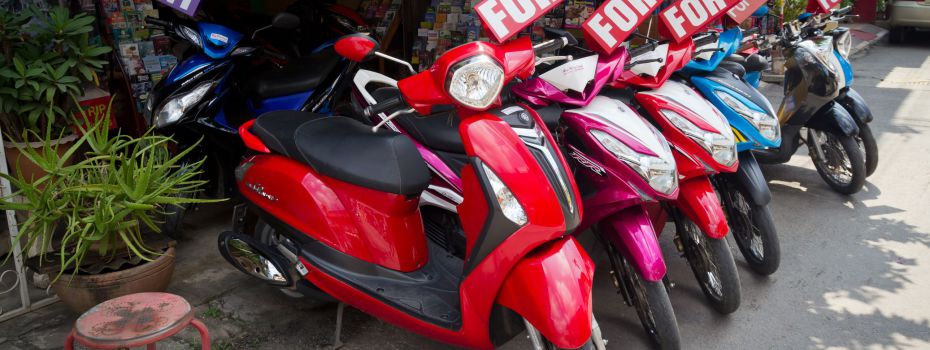 Аренда байка на Самуи