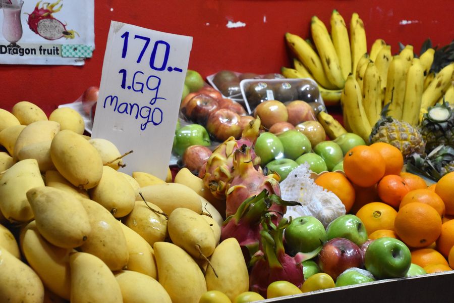 Цены на фрукты
