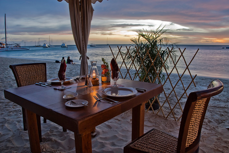 Рестораны на пляже