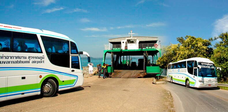 Автобусы-Паромы из Паттайи на Самуи