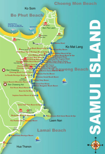 Карта Чавенга